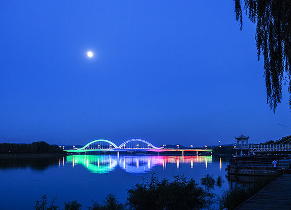 襄平大桥亮化设计